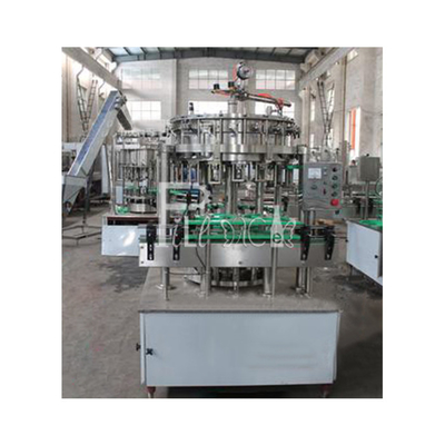1000BPH αυτόματη ενωμένη με διοξείδιο του άνθρακα σόδα εμπορίου μπουκαλιών μηχανών πλήρωσης μη αλκοολούχων ποτών 2L