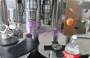 Ενωμένη με διοξείδιο του άνθρακα ανοξείδωτο μηχανή πλήρωσης ποτών, αυτόματη μηχανή κάλυψης μπουκαλιών της CSD