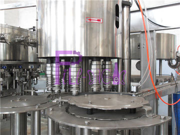 Αυτόματος εξοπλισμός 15000BPH κάλυψης μηχανών πλήρωσης μπουκαλιών μη αλκοολούχων ποτών