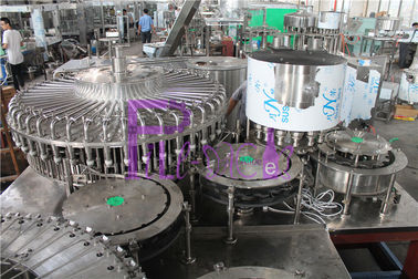 25000BPH μηχανή πλήρωσης νερού μπουκαλιών με PLC Siemens και δύο κομμάτια κατασκευής