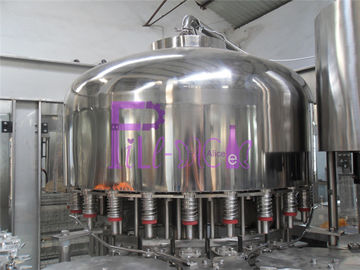 Μηχανή κάλυψης πλήρωσης πλύσης ποτών εγκαταστάσεων πλήρωσης πόσιμου νερού PLC Monoblock