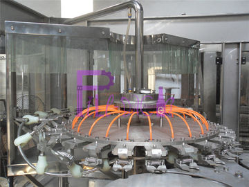 Μηχανή κάλυψης πλήρωσης πλύσης ποτών εγκαταστάσεων πλήρωσης πόσιμου νερού PLC Monoblock