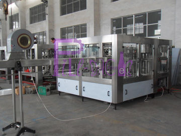 Γραμμή παραγωγής νερού ελέγχου PLC, πλαστική μηχανή πλήρωσης Monoblock μπουκαλιών 15000BPH