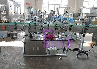 Ανοξείδωτου ελεγχόμενο PLC σύστημα μηχανών μαρκαρίσματος μπουκαλιών συγκολλητικό