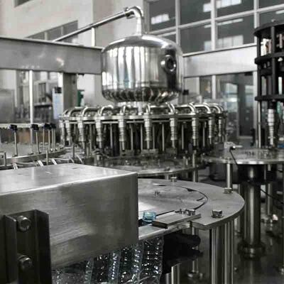 καυτή μηχανή χυμού από πορτοκάλι πλήρωσης 0.4Mpa 8000BPH για τα βάζα γυαλιού με τη συστροφή από τα καλύμματα
