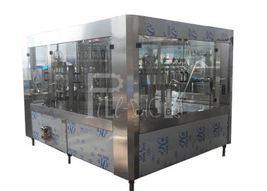 Ενωμένο με διοξείδιο του άνθρακα πλαστικό γυαλί 3 της PET κρασιού χυμού νερού στη 1 Monobloc εμφιαλώνοντας μηχανή/τον εξοπλισμό/τη γραμμή/εγκαταστάσεις/σύστημα