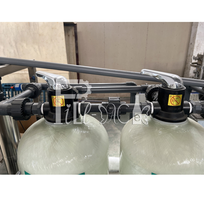 Σύστημα επεξεργασίας πόσιμου νερού ανοξείδωτου 500lph με τη μεμβράνη 4040