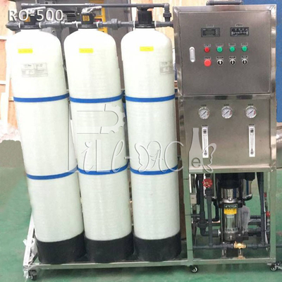 2000LPH πόσιμος αποστειρωτής συστημάτων καθαρισμού αντίστροφης όσμωσης μηχανών RO κατεργασίας ύδατος UV