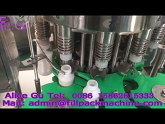 Linear milk plastic bottle beverage filling line for separate type with 12 heads