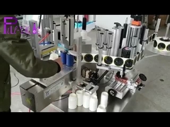 Τετραγωνική μηχανή μαρκαρίσματος αυτοκόλλητων ετικεττών μπουκαλιών διπλός-δευτερεύουσα συγκολλητική