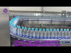 1879 M6 Αυτοματοποιημένη μηχανή ετικέτας με ένα μόνο κεφάλι 150BPM 250BPM με σήραγγα συρρίκνωσης