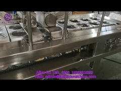 1920 J100 8 γραμμές Αυτοματοποιημένο πλύσιμο ποτηριών Γεμίζοντας Σφραγιστική Μηχανή Σφραγίζοντας Συσκευαστικό Συσκευαστήριο