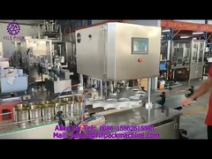 1959 O49 Μηχανή πλήρωσης και σφράγισης δοχείων λευκοσιδήρου διπλής κεφαλής με αέριο αζώτου