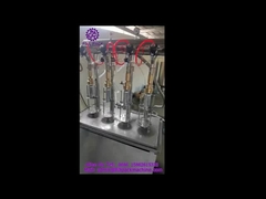 2001 J104 Ημιαυτόματη συσκευή γεμίσματος δοχείων με τέσσερις κεφαλές ίσης πίεσης