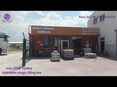 2031 J1 2025 Τουρκία 10000BPH γραμμή πλήρωσης ξύδι