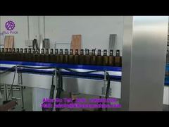 2020 J1 μηχανή τριών σε ένα πλήρωσης και σφράγισης ελαιόλαδου σε γυάλινη φιάλη με αλουμινένιο καπάκι