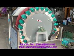 2040 Φιλιππίνες Εξαγωγή ετικέτας σε γυάλινα μπουκάλια ανακυκλωμένου υλικού με ημιαυτόματο σύστημα 24 σταθμών