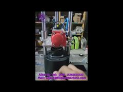 2080 O53 Βασικό Μοντέλο Ημιαυτόματος Επιτραπέζιος Διπλός Σταθμός Σφραγιστής Γυάλινων Μπουκαλιών με Αναρρόφηση