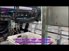 2081 J35 Πλαστικό Μπουκάλι Ατμοσφαιρικής Πίεσης 40-40-18 Γραμμή Παραγωγής Γεμίσματος Τριών σε Ένα