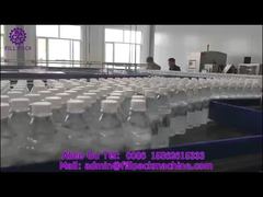 2121 P32 Plastic Bottle Water Line One-Piece Film Wrapping Palletizing Stretch Wrapping Packaging Li