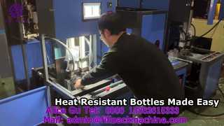 2030 K1 Ukraine Ημιαυτόματο μηχάνημα φυσήματος μπουκαλιών ανθεκτικό στη θερμότητα