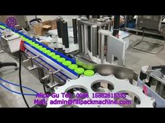 Αυτόματο περιστρεφόμενο αυτοκόλλητο εβδομαδιαίο μηχάνημα ετικετών 2164 M4 από λευκοσίδηρο γυάλινο μπουκάλι