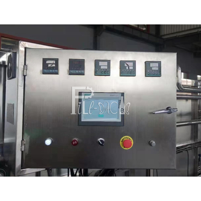 20000BPH καυτός Pasteurizer μηχανών πλήρωσης αυτόματος εξοπλισμός δροσίζοντας σηράγγων