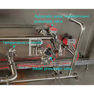 20000BPH καυτός Pasteurizer μηχανών πλήρωσης αυτόματος εξοπλισμός δροσίζοντας σηράγγων