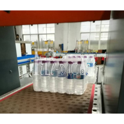 Το αυτόματο PE τύπων Λ συρρικνώνεται το μπουκάλι γυαλιού της PET ποτών νερού περιτυλιγμάτων ταινιών μπορεί συσκευάζοντας εξοπλισμός τυλίγοντας μηχανών