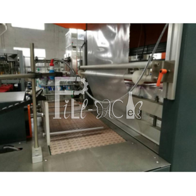 Το αυτόματο PE τύπων Λ συρρικνώνεται το μπουκάλι γυαλιού της PET ποτών νερού περιτυλιγμάτων ταινιών μπορεί εξοπλισμός