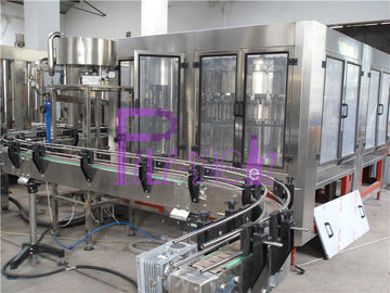 3 σε 1 εμπορίου εμφιαλώνοντας εξοπλισμό 2000-12000BPH ποτών μηχανών πλήρωσης σόδας ενωμένο με διοξείδιο του άνθρακα