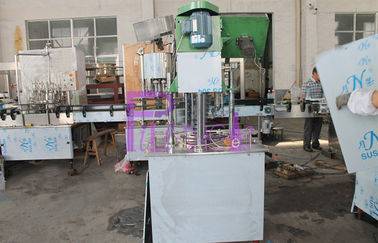 Γραμμική πλύση πόσιμου νερού γεμίζοντας μηχανών μπουκαλιών, πλήρωση, μηχανή κάλυψης