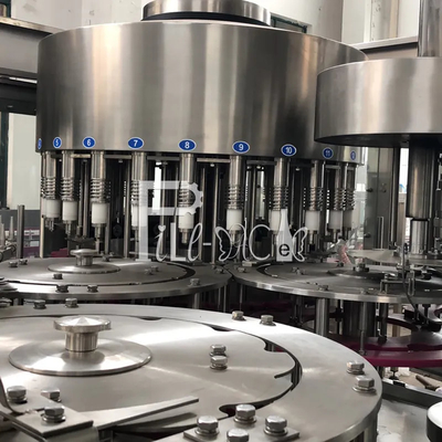 2L Monoblock νερού καθαρή κατανάλωση 0.5Mpa μπουκαλιών της PET μηχανών κάλυψης ξεπλύματος γεμίζοντας