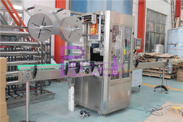 Αυτόματη διπλή μηχανή μαρκαρίσματος μπουκαλιών τύπων σίτισης για τη PET/την ετικέτα 250BPM PVC