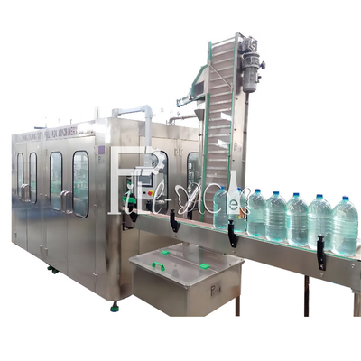 3L / 5L/ορυκτό καθαρό νερό 3 10L σε 1 πλαστική μεγάλη εμφιαλώνοντας γραμμή συστημάτων εγκαταστάσεων εξοπλισμού γεμίζοντας μηχανών μπουκαλιών