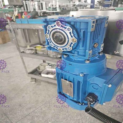 Ενιαία επικεφαλής συγκολλητική μηχανή 50BPM μαρκαρίσματος αυτοκόλλητων ετικεττών για το στρογγυλό μπουκάλι