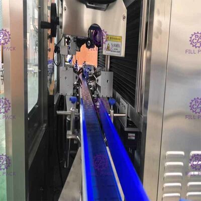 Πλήρης αυτόματος συρρικνώνεται τη μηχανή μαρκαρίσματος μανικιών που το διπλό κεφάλι για το σώμα με τον ατμό συρρικνώνεται