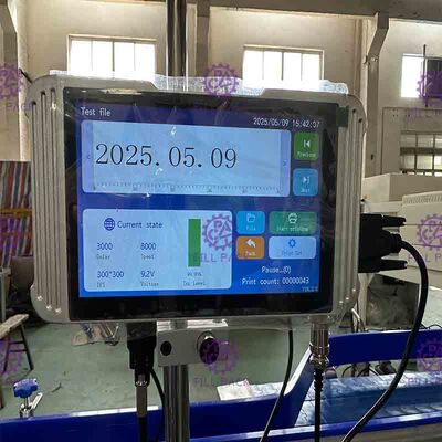 2 μηχανή κωδικοποιητών ημερομηνίας κεφαλιών 120m/Min Inkjet με το διευθετήσιμο ακροφύσιο