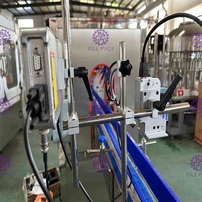 2 μηχανή κωδικοποιητών ημερομηνίας κεφαλιών 120m/Min Inkjet με το διευθετήσιμο ακροφύσιο