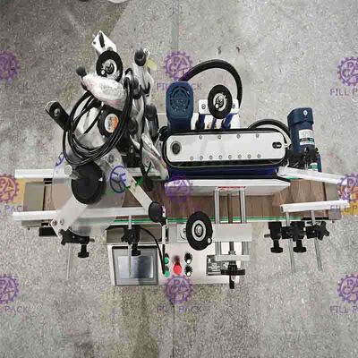 3000BPH αυτοματοποιημένη συγκολλητική αυτοκόλλητη ετικέττα επιτραπέζιων κορυφών με την καυτή κωδικοποίηση φύλλων αλουμινίου