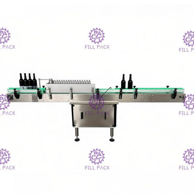 Στρογγυλή γυαλιού υψηλή ταχύτητα μηχανών μαρκαρίσματος βάζων αυτόματη υγρή κόλλα