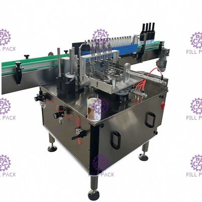 Στρογγυλή γυαλιού υψηλή ταχύτητα μηχανών μαρκαρίσματος βάζων αυτόματη υγρή κόλλα