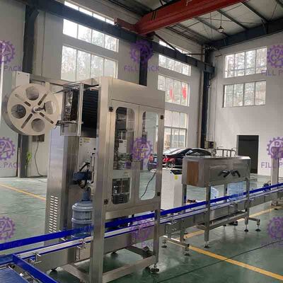 Το μανίκι μπουκαλιών γαλονιού συρρικνώνεται το μαρκάρισμα/Applicator/τη μηχανή/τον εξοπλισμό/τη γραμμή/τις εγκαταστάσεις/το σύστημα/τη μονάδα Labeler