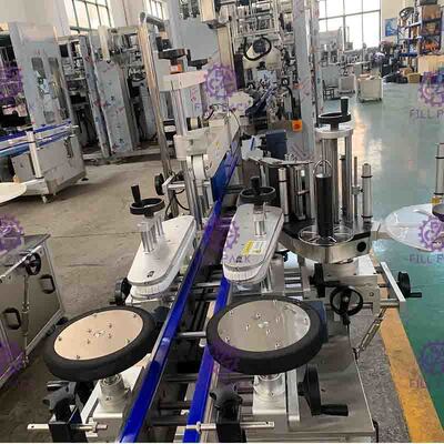 Ανοξείδωτου ελεγχόμενο PLC σύστημα μηχανών μαρκαρίσματος μπουκαλιών συγκολλητικό