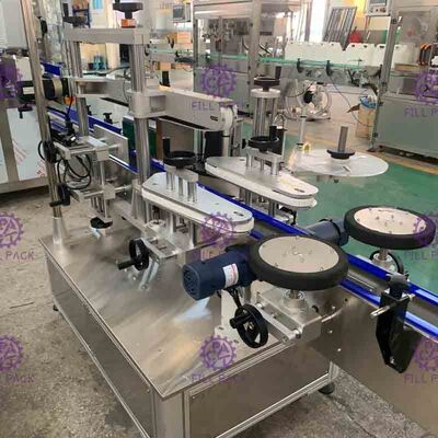 Η αυτοκόλλητη PET/πλαστικό μαρκάρισμα μπουκαλιών αυτοκόλλητων ετικεττών τετραγωνικό επίπεδο/μηχανή/εξοπλισμός/εγκαταστάσεις/σύστημα Labeler