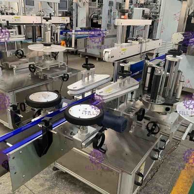 Η αυτοκόλλητη PET/πλαστικό μαρκάρισμα μπουκαλιών αυτοκόλλητων ετικεττών τετραγωνικό επίπεδο/μηχανή/εξοπλισμός/εγκαταστάσεις/σύστημα Labeler