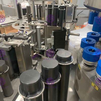 Δύο/διπλό επικεφαλής λαιμών μαρκάρισμα αυτοκόλλητων ετικεττών σώματος συγκολλητικό/μηχανή/εξοπλισμός/γραμμή/εγκαταστάσεις/σύστημα/μονάδα Labeler