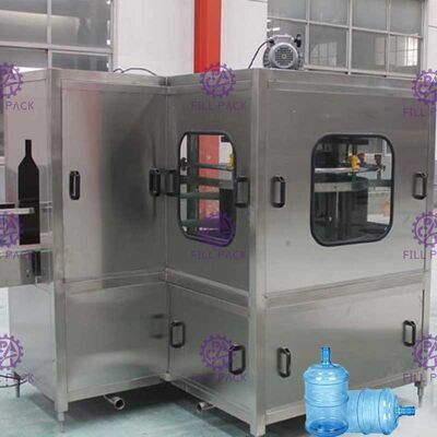 9.75Kw 900BPH μηχανή πλήρωσης νερού 5 γαλονιού με Sealer υλικών πληρώσεως πλυντηρίων
