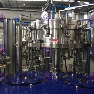 Πλαστικό γυαλί 3 της PET στη 1 Monobloc λαμπιρίζοντας εμφιαλώνοντας μηχανή κρασιού νερού/τον εξοπλισμό/τη γραμμή/εγκαταστάσεις/σύστημα