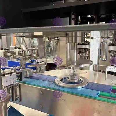 5.5Kw ηλεκτρικά 2 σε 1 ενωμένο με διοξείδιο του άνθρακα γραμμή ποτό πλήρωσης δοχείων μπορούν πλυντήριο